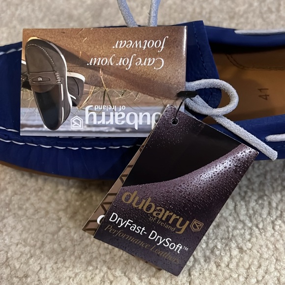 NWT blue boat shoes - dubarry - Size UK 41 - Picture 6 of 6